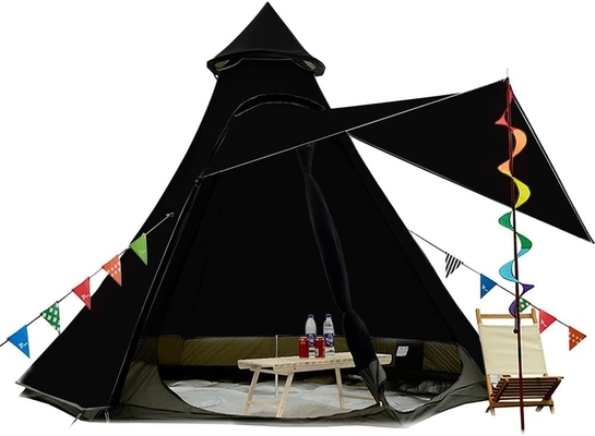 12'x10'x8'Dome Camping Tent 5-6 Person 4 Season Double Layers Waterproof Anti-UV Windproof Tents Family Outdoor Camping