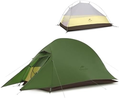 Naturehike Cloud-Up 1 Person Tent Lightweight Backpacking Tent for One Man, Waterproof Ultralight Single Person Tent, Do