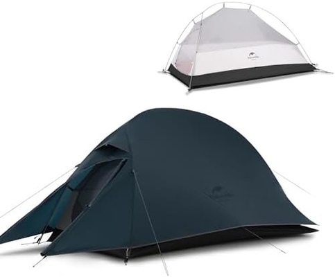 Naturehike Cloud-Up 1 Person Tent Lightweight Backpacking Tent for One Man, Waterproof Ultralight Single Person Tent, Do