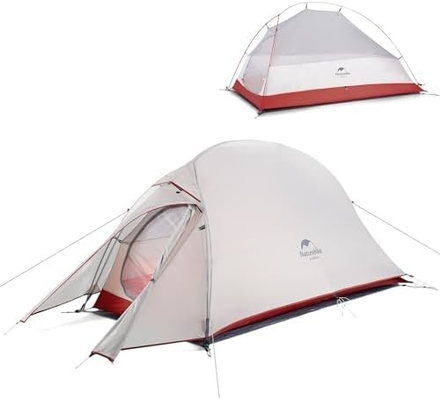 Naturehike Cloud-Up 1 Person Tent Lightweight Backpacking Tent for One Man, Waterproof Ultralight Single Person Tent, Do