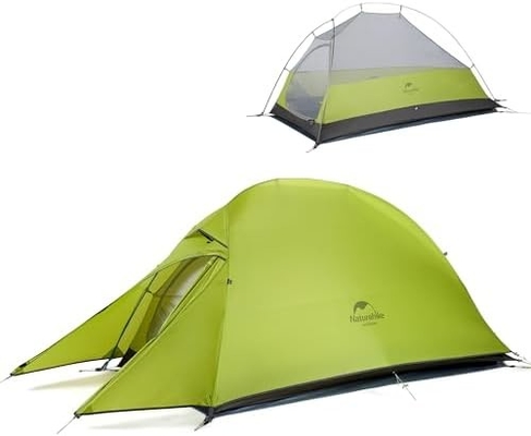 Naturehike Cloud-Up 1 Person Tent Lightweight Backpacking Tent for One Man, Waterproof Ultralight Single Person Tent, Do