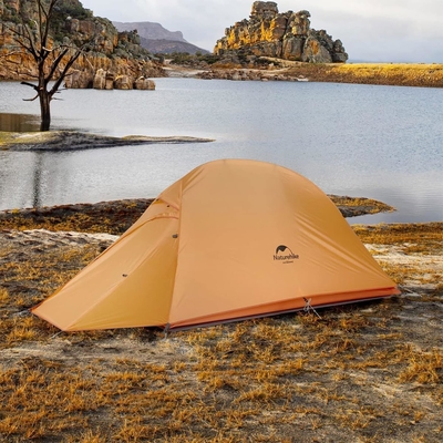 Naturehike Cloud-Up 1 Person Tent Lightweight Backpacking Tent for One Man, Waterproof Ultralight Single Person Tent, Do