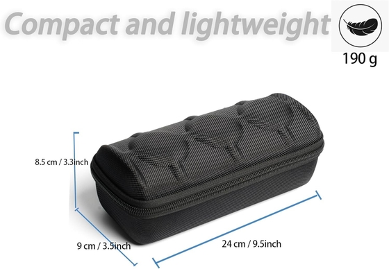 3 watch travel case roll, Hard watch carry case roll display storage holder box with soft foam pillows snug fit all size
