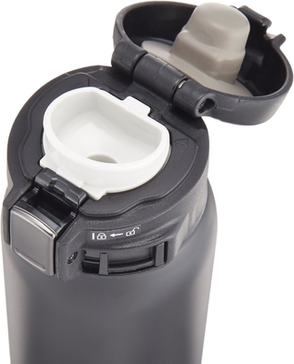 Zojirushi SM-SA60BA Stainless Steel Vacuum Insulated Mug, 1 Count (Pack of 1), Black, 20 oz