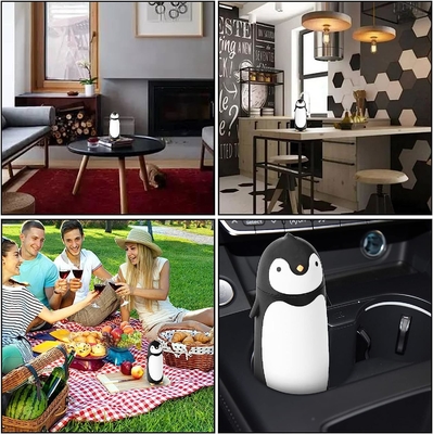 Penguin Stainless Steel Vacuum insulated tumblers Travel Mug Tea Water Bottle Coffee Flask