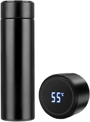 Water Bottle with LED Temperature Display,Double Walled Vacuum Insulated Water Bottle,Stainless Steel Sports Automotive