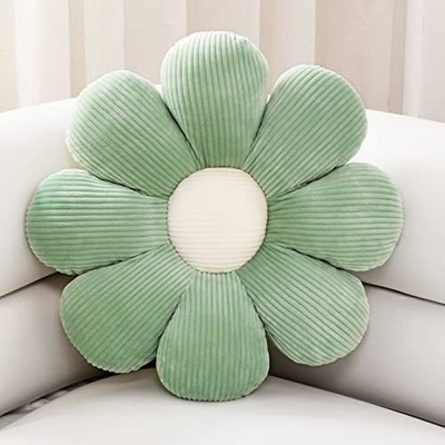 Flower Pillow,Flower Shaped Throw Pillow Christmas Decor Flower Floor Pillow,Seating Cushion,Cute Room Decor &amp; Plush