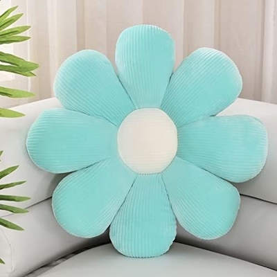 Flower Pillow,Flower Shaped Throw Pillow Christmas Decor Flower Floor Pillow,Seating Cushion,Cute Room Decor &amp; Plush