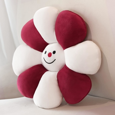 Flower Pillow,Flower Shaped Throw Pillow Christmas Decor Flower Floor Pillow,Seating Cushion,Cute Room Decor &amp; Plush