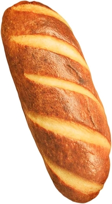 40 in 3D Simulation Bread Shape Pillow Soft Lumbar Baguette Back Cushion Funny Food Plush Stuffed Toy