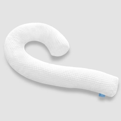 Body Pillow for Adults - Soft Long Bed Pillows Insert for Sleeping - Shredded Memory Foam &amp; Removable Washable Cover