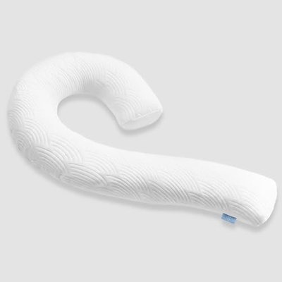 Body Pillow for Adults - Soft Long Bed Pillows Insert for Sleeping - Shredded Memory Foam &amp; Removable Washable Cover