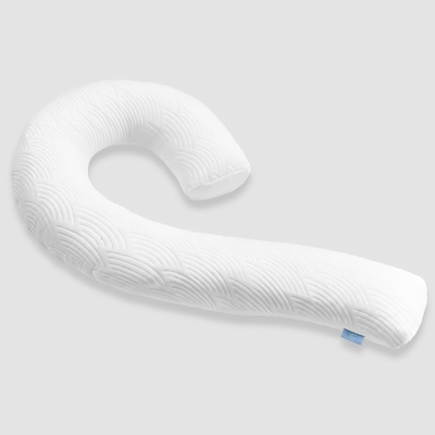 Body Pillow for Adults - Soft Long Bed Pillows Insert for Sleeping - Shredded Memory Foam &amp; Removable Washable Cover