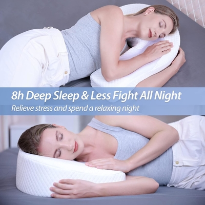 Pillow for Side Sleeper Body Pillow for Adults Memory Foam Pillow with U-Shaped Contoured Support  Pain Relief with
