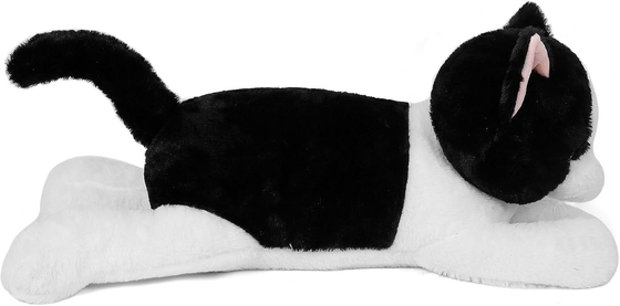 27 inci Kucing Berat hewan boneka, Cuddly Berat Kucing Plush Bantal Raksasa Plushie Hadiah Ideal untuk Orang Dewasa & Anak-anak