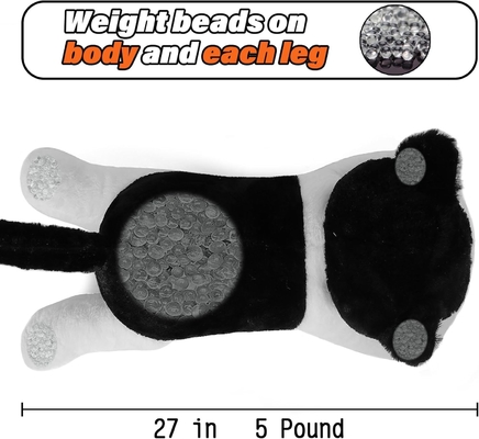 27 inci Kucing Berat hewan boneka, Cuddly Berat Kucing Plush Bantal Raksasa Plushie Hadiah Ideal untuk Orang Dewasa & Anak-anak