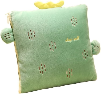 Travel Blanket and Pillow - Premium Soft 2 in 1 Airplane Blanket with Soft Bag Pillow