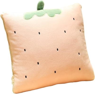 Travel Blanket and Pillow - Premium Soft 2 in 1 Airplane Blanket with Soft Bag Pillow