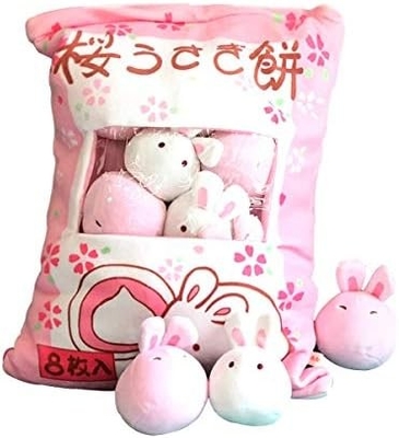 REFAHB Cute Plush Pillow Throw Pillow Removable Stuffed Animal Toys Creative Gifts for Girls (Kitten)