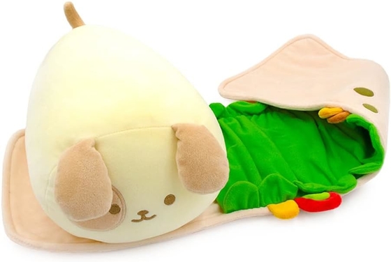Official Roll Blanket Outfitz Doll |Soft, Squishy, Warm, Cute, Comfort, Safe| Burrito Pillow with Puppy - Birthday