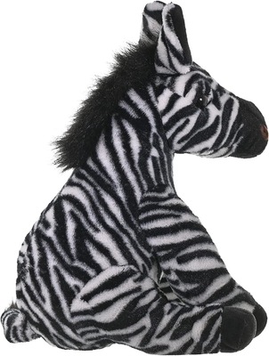 Wild Republic Zebra Plush, Stuffed Animal, Plush Toy, Gifts for Kids, Cuddlekins 12 Inches, Multicolor