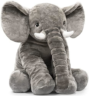 Stuffed Elephant Plush Animal Toy 24 INCH