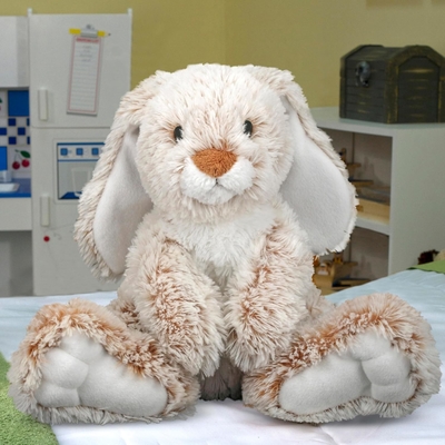 Melissa &amp; Doug Burrow Bunny Rabbit Stuffed Animal (9 inches)