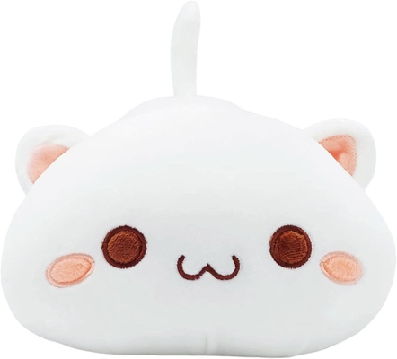 Onsoyours Cute Kitten Plush Toy 25.5" Stuffed Animal Pet Kitty Soft Anime Cat Large Plush Pillow for Kids (White A, 25.5