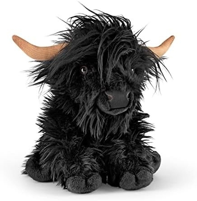Brown Stuffed Animal | Farm Toy with Sound | Soft Toy Gift for Kids | Naturli Eco-Friendly Plush | 9 Inches
