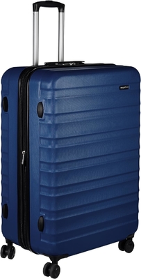Expandable hard shell suitcase, carrying case with wheels, 28-inch runner with four wheels and scratch-resistant surface