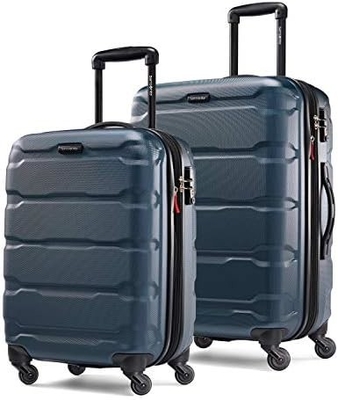 Omni PC Hardside Expandable Luggage with Spinner Wheels, Carry-On 20-Inch, Teal