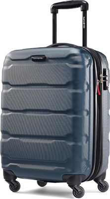 Omni PC Hardside Expandable Luggage with Spinner Wheels, Carry-On 20-Inch, Teal