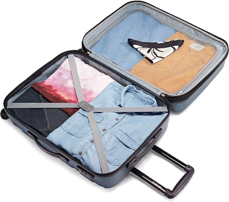 Omni PC Hardside Expandable Luggage with Spinner Wheels, Carry-On 20-Inch, Teal