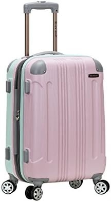 Expandable Luggage with Spinner Wheels, Multicolor, Carry-On 20-Inch