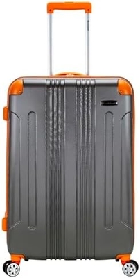 Expandable Luggage with Spinner Wheels, Multicolor, Carry-On 20-Inch