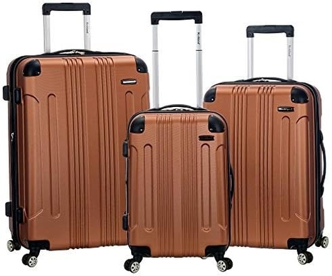 Expandable Luggage with Spinner Wheels, Multicolor, Carry-On 20-Inch