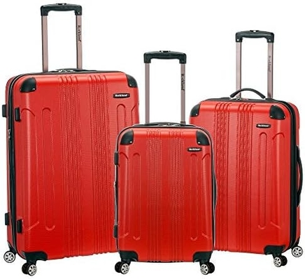 Expandable Luggage with Spinner Wheels, Multicolor, Carry-On 20-Inch