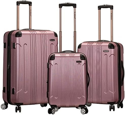 Expandable Luggage with Spinner Wheels, Multicolor, Carry-On 20-Inch