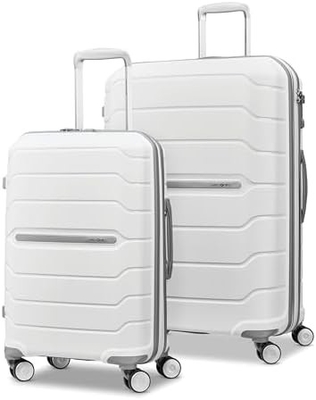 Hardside Expandable with Double Spinner Wheels, Carry-On 21-Inch, White