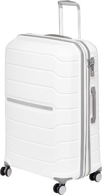 Hardside Expandable with Double Spinner Wheels, Carry-On 21-Inch, White