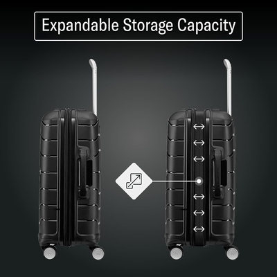 Hardside Expandable with Double Spinner Wheels, Carry-On 21-Inch, White