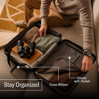 Hardside Expandable with Double Spinner Wheels, Carry-On 21-Inch, White