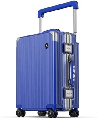 Carry On Luggage, Hard Shell Suitcase With 360°Spinner Wheels, Airline Boarded Suitcase &amp; Lsa Lock Dual Zippers.