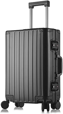 Aluninum Luggage Cabin Hardside Suitcase (Silver, 20 inch Carry-on) Visit the Sindermore Store