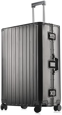 Aluninum Luggage Cabin Hardside Suitcase (Silver, 20 inch Carry-on) Visit the Sindermore Store
