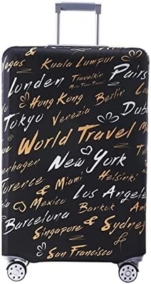 Travelkin Luggage Covers For Suitcase Tsa Approved,Suitcase Cover Protector Fit 18-32 Inch Luggage