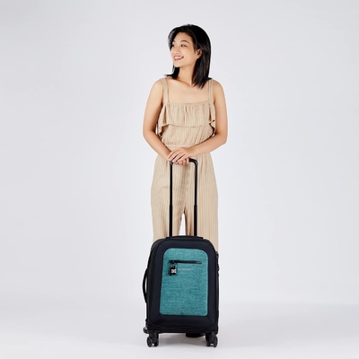 22 Inch Travel Soft Side Luggage, Durable Luggage, Suitcases with Wheels, Lightweight Rolling Luggage Carry On,
