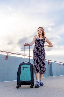 22 Inch Travel Soft Side Luggage, Durable Luggage, Suitcases with Wheels, Lightweight Rolling Luggage Carry On,