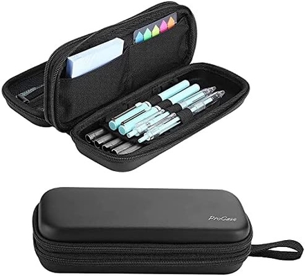 ProCase Pen Pencil Case, 2-Layer EVA Zipper Pencil Box Pouch Large Capacity Stationery Storage Organizer for School