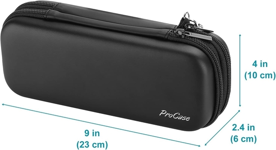 ProCase Pen Pencil Case, 2-Layer EVA Zipper Pencil Box Pouch Large Capacity Stationery Storage Organizer for School